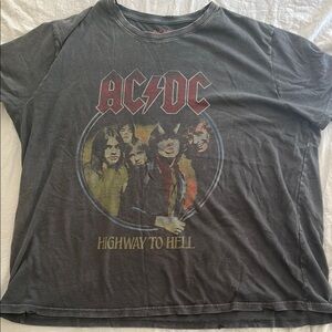 Lucky Brand AC/DC Highway to Hell Band Shirt